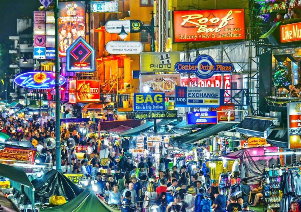 Slumber Party Bangkok Khaosan Vandrehjem Eksteriør billede